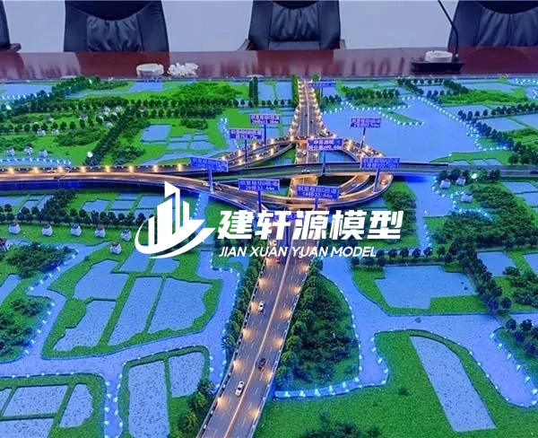 五河高速公路沙盘定制